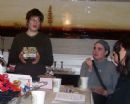 At our women's event, "The Gift of Giving", we packed Chanukah gift bags to distribute at nursing homes, sampled from a gourmet latke bar, and viewed creative ways to wrap gifts.
