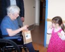 Our volunteers visited area nursing homes to deliver Chanukah gifts and good cheer.
