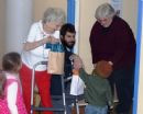 Our volunteers visited area nursing homes to deliver Chanukah gifts and good cheer.